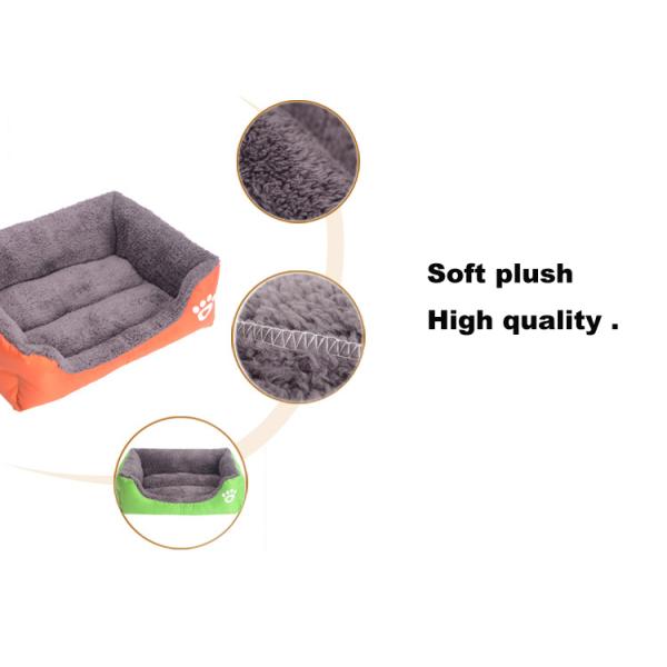 Multi-Colors Oxford Pet Dog Plush Sofa Bed
