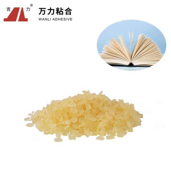 Quality 150 Degree BookBinding Adhesives Fast Curing Yellowish Perfect Binding Glue Pellets EVA-C-21 for sale