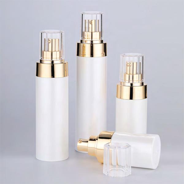 Quality plastic cosmetic airless pump bottles 100ml for sale