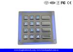 Panel - Mount Backlit Metal Keypad , customizable waterproof keypad dust - proof
