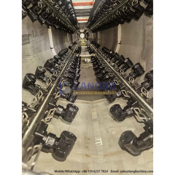 Plastic pipe production line setup