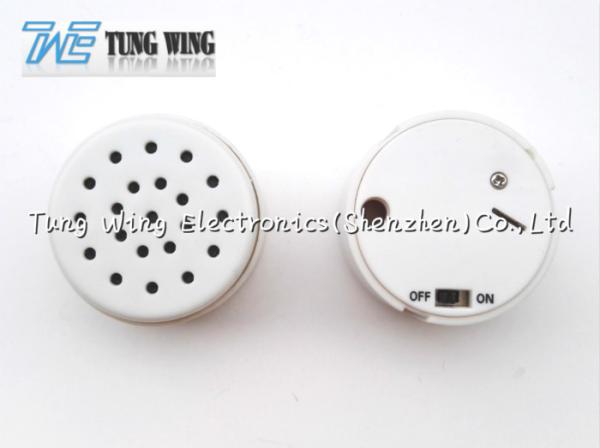 Quality Round voice recording module - push butt , 20 second sound recorder module for sale