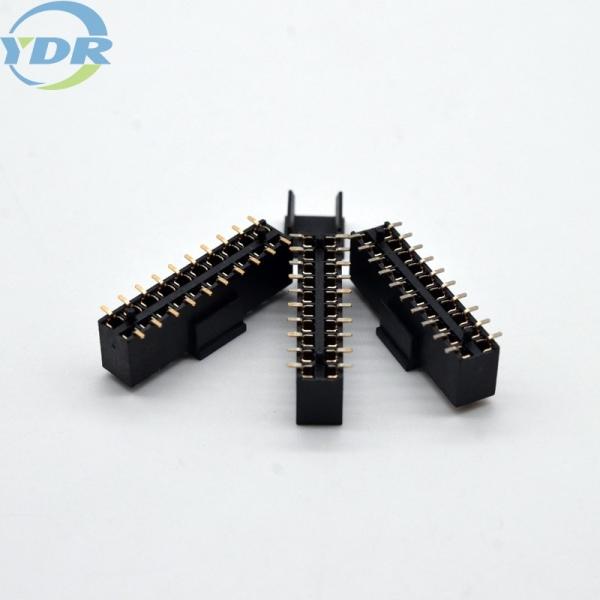 Quality Female 2.54 Pcb Connector 2-40 Pin U-type Dual Row SMT Type for sale