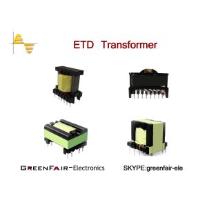 Buy cheap ETD34 Large Power Transformer High Frequency UL Low Height Screen Protect product