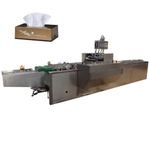 Buy cheap BOOM Facial Tissue Carton Box Packaging Machine with Automatic Cartoning product