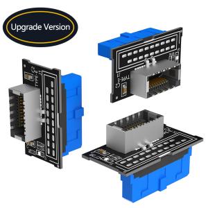 Buy cheap Vertical Header USB 3.1 Front Panel Socket Key A Type E To USB 3.0 Male Extension product