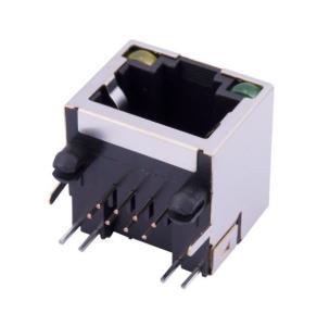 1X1 Gigabit Female Magnetic RJ45 Jack With Transformer