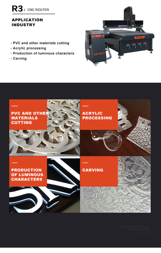 4000rpm ATC CNC Router Machine