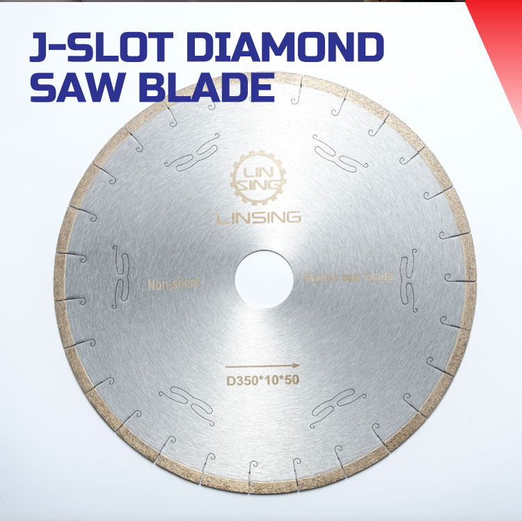 Customized Color 350mm Fish Hook Saw Blade for Edge Cutting of Porcelain Tiles Ceramics