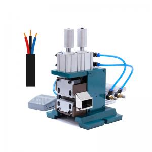 Buy cheap 3F / 3FN / 4F / 4FN Automatic Wire Stripping Machine Pneumatic Peeling Multi Core product