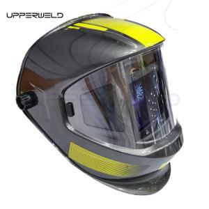 Auto Darkening Welding Helmet with Welding Torch and Lightweight Hemispherical 4C Lens