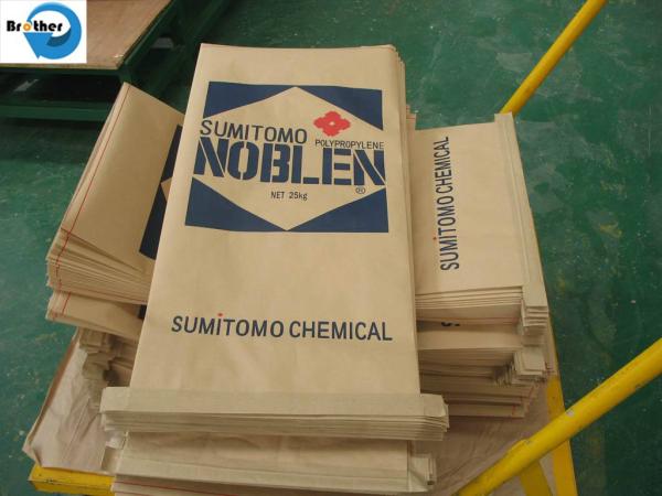 Quality Kraft Paper Laminated PP Woven Bag, Kraft Paper Sack Bags with PP Woven Laminated for Packing Flour, Powder Chemical for sale
