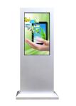 Floor Standing Interactive Touch Screen Display Lcd Advertising Player AC 100