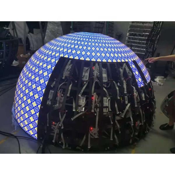 Waterproof Sphere LED Screen with Backside Service Video/Text/Image Display and