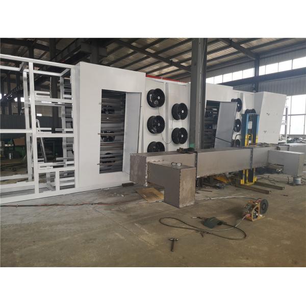ISO2000 Batch Off Cooling Machine Mesh Belt Strip Sheet Rubber Cooling Machine