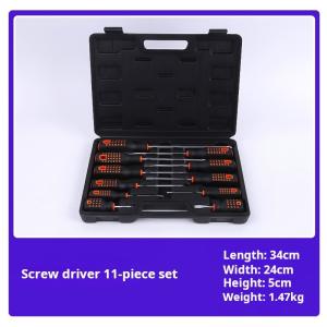 China Electroplating Process 11PCS Insulated Screwdriver Set With Strong Magnetic Cutter Head on sale