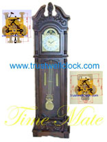 31 day key wind movement, 31 day China made mechanism for floor grandfather clocks, 15 day clock mechanism from China