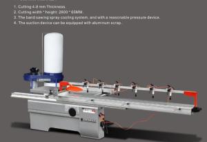 China Free Shipping KM-128A300  Precision aluminum sliding table saw on sale