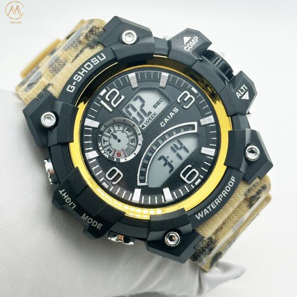 Quality Quartz Silicon Band Watch 30m Waterproof Stylish Wrist Watches With Digital Display for sale