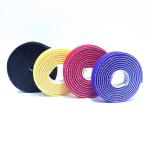 100% Nylon Two Sided Tape / Small Hook Loop Cable Ties Multi Color