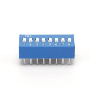 Buy cheap 8P Waterproof Electronic Dip Switch 8 Position Single Pole Single Throw 2.54 Pitch product
