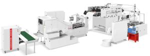 China RZFD-330T Automatic Paper Bag Machine With Twisted Handles 1200mm Roll Diameter on sale