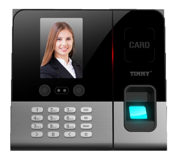 face630 face recognition time attendance fingerprint time recording machine
