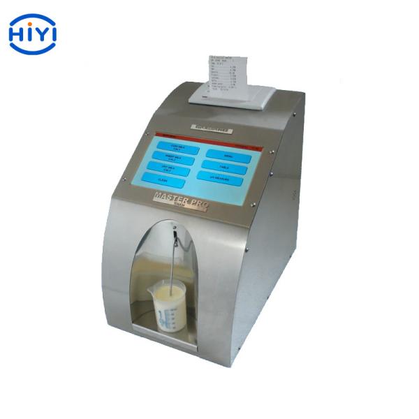 Quality Master Pro Touch Milk Analyser Bilingual Menu With 7" Touch Screen Graphic Display for sale