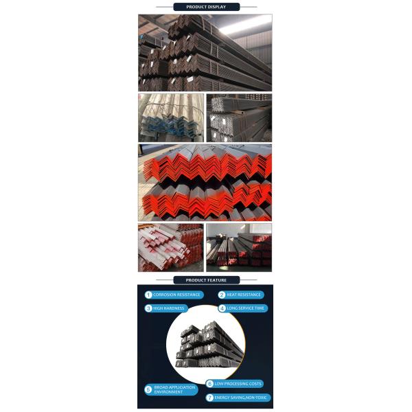 Hot Rolled Structural Carbon Steel Profiles A36 Equal Steel Angle Bar Iron Angle Bar