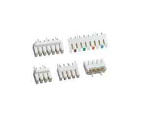 Buy cheap 3.81mm Ivory Color PCB - IDC Terminal Block Krone Style 3 Pin - 8 Pin For Power product