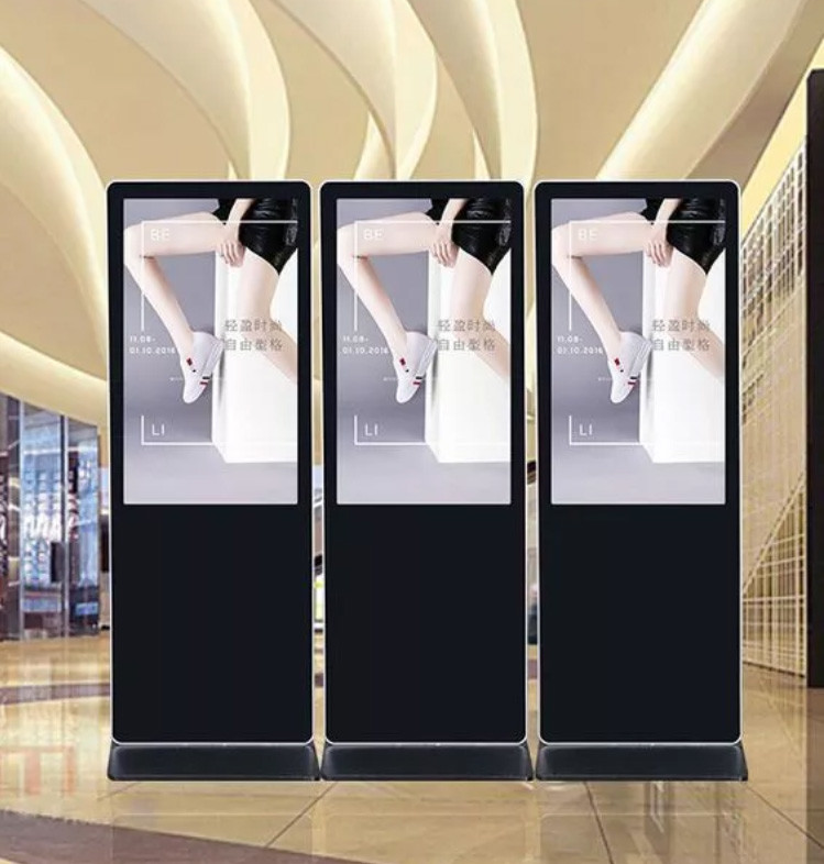 Factory direct sale lcd advertising player floor stand digital signage/totem/kiosk