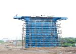 Template Concrete Column Formwork For Highway Railway Bridge Construction