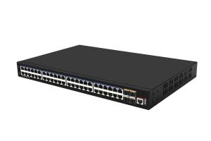 Buy cheap 10G Managed Industrial Ethernet Switch Uplink USB 52 Port 48 Port product