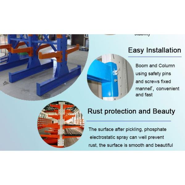Warehouse Steel Cantilever  Rack
