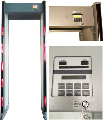 Quality 33 Detection Zones Walk Through Metal Detector (PD6500i) for sale