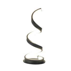 Modern Simple Spiral LED Desk Lamp S Shape Dimmable Touch Control Reading Lamp Bedside Lamp Room Office
