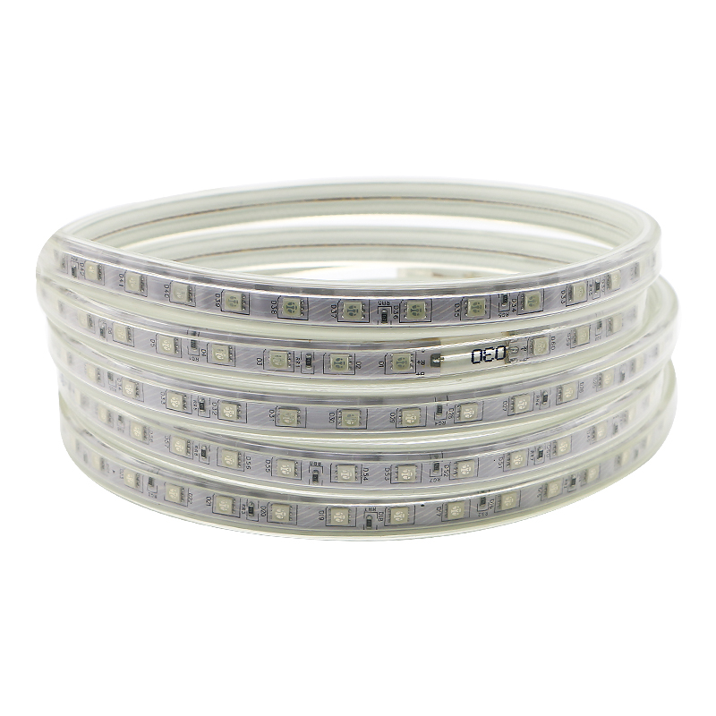 110V Remote Control Smart LED Rope Lights , Dimmable Smd LED Flexible Strips 5050