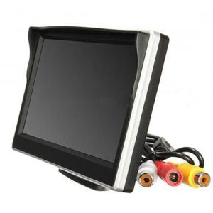 China 5 Inch Car TFT LCD Monitor Car Reversing Parking Monitor With 2 Video Input on sale