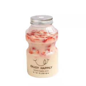 700ml Beverage Fruit Tea Yakult Bottle Plastic Type Transparent