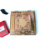 Printing Handling UV Coating Corrugated Carton Pizza Box For Custom Order