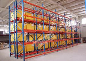 China Galvanized Stackable Pallet Racks 5000kg Industrial Warehouse Shelving on sale