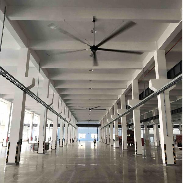 7.1m 1.5kw HVLS Big Industrial Ceiling Fans For Workshops