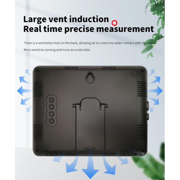 LX915T-A QMZMRCLT High Accuracy Water Thermometer Digital - Dual External Probes Big Screen for Swimming Pool Sauna Room Indoor