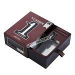 Luxury Scent Box With Drawer Wrapping Ribbon Handle Custom Printed