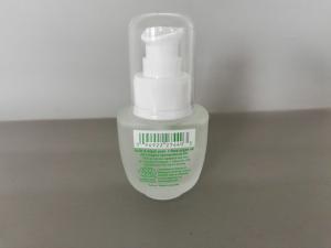 China Small Glass Cosmetic Containers / Logo Printed Cosmetic Bottles Glass on sale