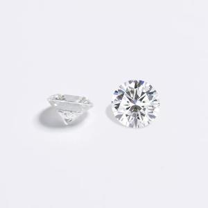 China HPHT Round Shaped Loose Lab Grown Diamonds Necklaces Rings Decorations on sale
