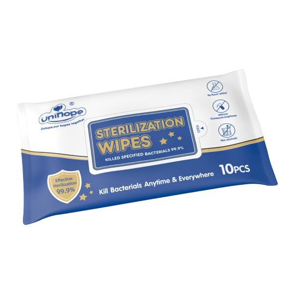 Non-woven Alcohol-Free Wipes for 99.9% Sterilization and User-Friendly Dispenser