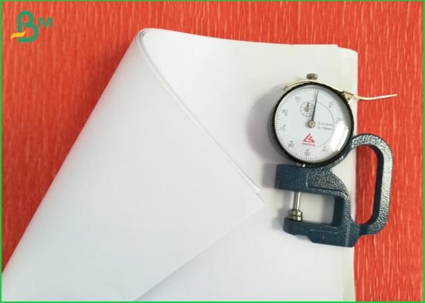 Quality Uncoated White Bond Plain Paper Sheet 70x100cm Eco Friendily for sale