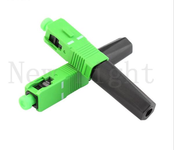 Quality Pre - Embedded Installation Quick Assembly Connector For Optical Patch Cord for sale