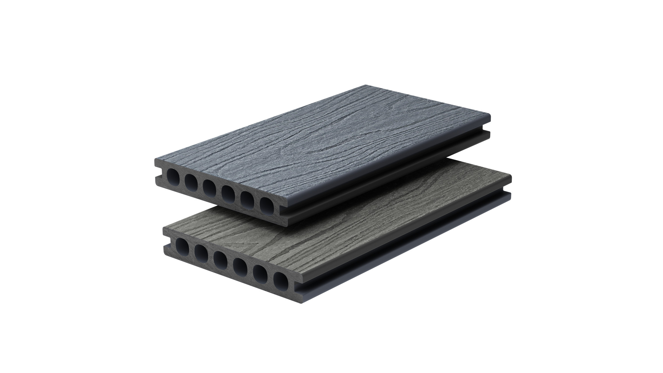 Buy cheap 138 X 23 Hollow Plastic WPC Composite Decking Boards Splinter Free Anit Slip product